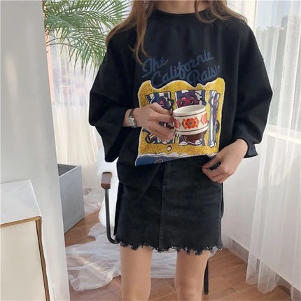 korean style women ladies short sleeve shirt blouse baju wanita lengan panjang
