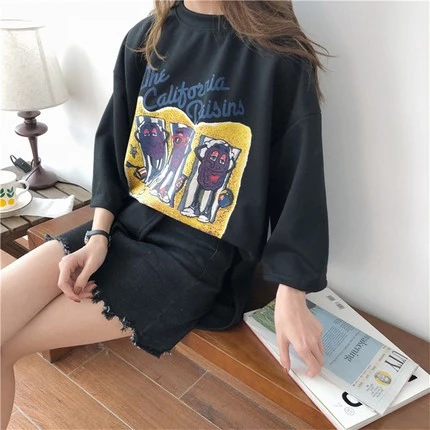 korean style women ladies short sleeve shirt blouse baju wanita lengan panjang