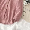 korean style women ladies loose long sleeve shirt blouse baju baju wanita lengan panjang