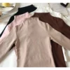 my-11134201-23020-hijh3lda2ynv20.webp korean style women ladies long sleeve high neck top shirt blouse baju wanita inner wear t shirt elastic tops